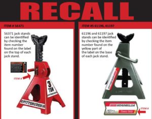 Over One-Million Harbor Freight Jack Stands Recalled: May Disengage and Collapse Without Warning